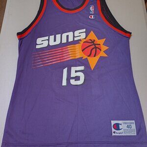 Champion Danny Manning Phoenix Suns NBA Basketball Jersey Adult Medium 40